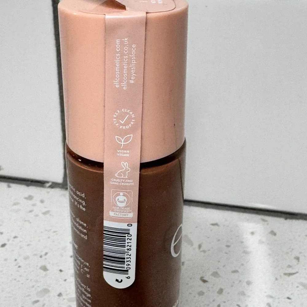 ELF Halo Glow Liquid Filter Glow Booster Shade 8 Rich 82120 Radiant Skin 1.06oz‎